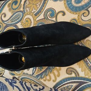 New Ankle Boots - Blue Suede